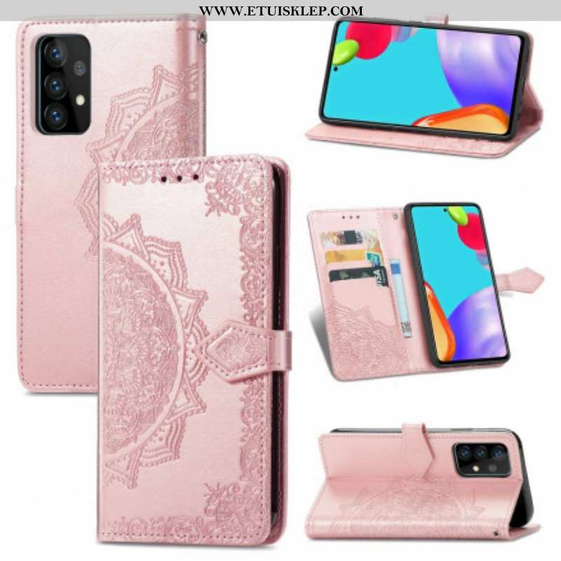 Etui Folio do Samsung Galaxy A52 4G / A52 5G / A52s 5G Średniowiecze Mandali